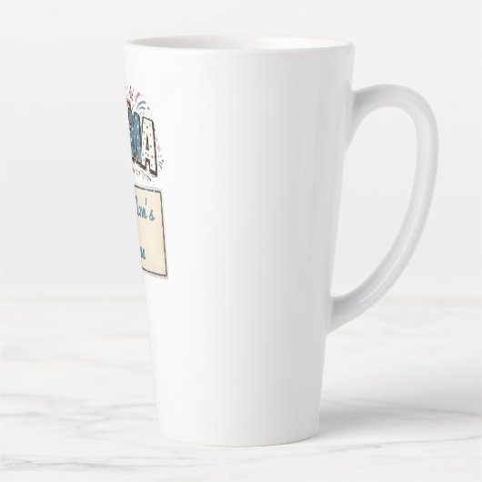 moederdag cadeaus - mama  latte mok (Rechts)