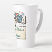 moederdag cadeaus - mama  latte mok (Rechterhoek)