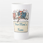 moederdag cadeaus - mama  latte mok (Voorkant)