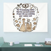 moederdag cadeaus spandoek (Beurs)