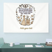 moederdag cadeaus spandoek (Beurs)