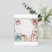 Moederdag Cadeaus Vintage Stijl Briefkaart (Staand voorkant)
