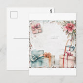 Moederdag Cadeaus Vintage Stijl Briefkaart (Voorkant / Achterkant)