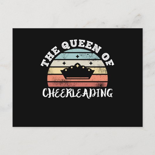 Moederdag Cadeaus voor de Koningin van Cheerleadin Briefkaart (Voorkant)
