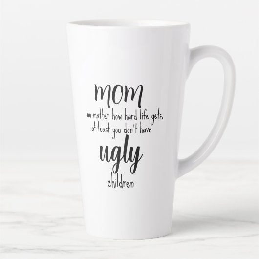 Moederdag cadeaus voor mama koffie latte mok (Rechts)