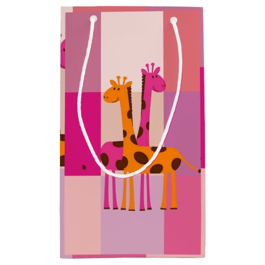 Moederdag Cadeautas Giraffe (Achterkant)