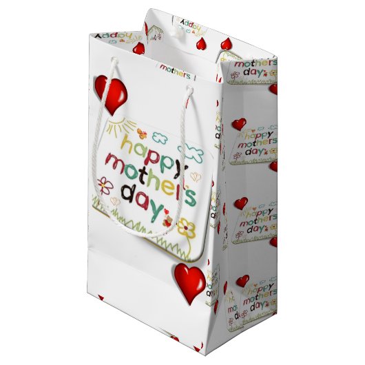 Moederdag cadeautas tas (Voorkant Gekanteld)