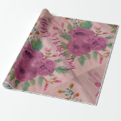 Moederdag cadeauverpakking cadeaupapier (Uitgerold)