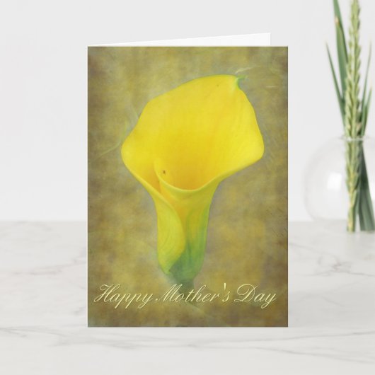 Moederdag Calalily Kaart (Voorkant)