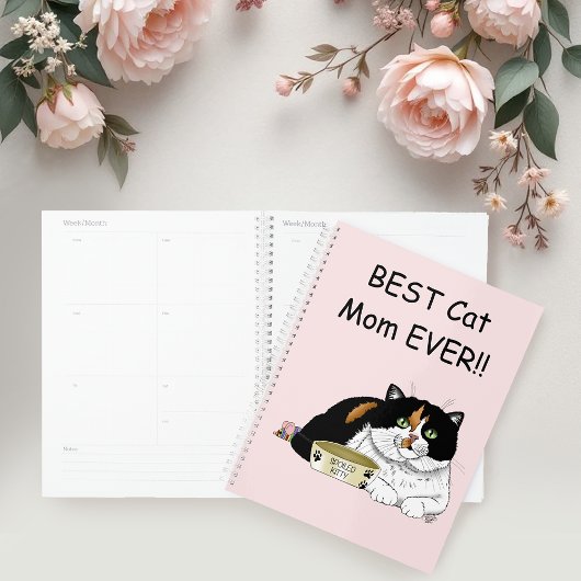 Moederdag Calico Cat Planner
