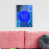 Moederdag Canvas met gerasterd Canvas (Insitu (Woonkamer))