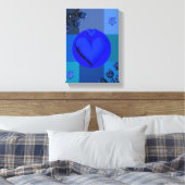 Moederdag Canvas met gerasterd Canvas (Insitu (Slaapkamer))