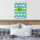 Moederdag Canvas met gerasterd Canvas (Insitu (Slaapkamer))