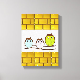 Moederdag Canvas met gerasterd Canvas