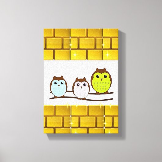 Moederdag Canvas met gerasterd Canvas (Voorkant)