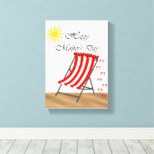 Moederdag Canvas met gerasterd Canvas (Insitu (Houten vloer))