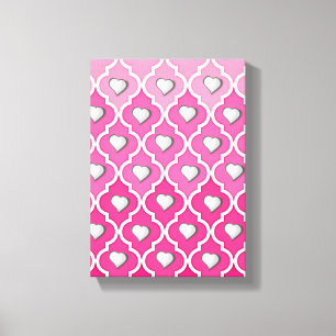 Moederdag Canvas met gerasterd Canvas