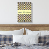 Moederdag Canvas met gerasterd Canvas (Insitu (Slaapkamer))