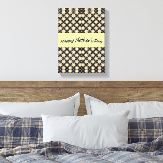Moederdag Canvas met gerasterd Canvas (Insitu (Slaapkamer))