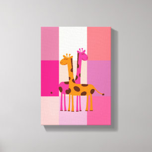 Moederdag Canvas met gerasterd Canvas