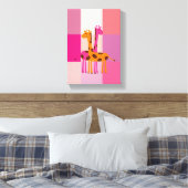Moederdag Canvas met gerasterd Canvas (Insitu (Slaapkamer))