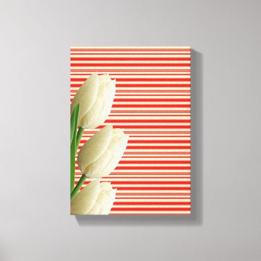 Moederdag Canvas met gerasterd Canvas (Voorkant)