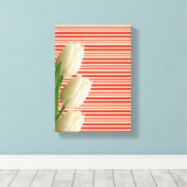 Moederdag Canvas met gerasterd Canvas (Insitu (Houten vloer))