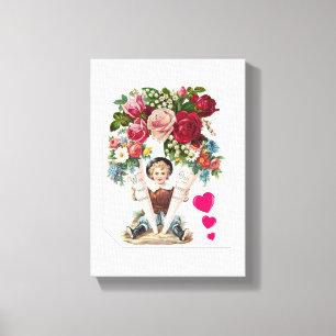 Moederdag Canvas met gerasterd Canvas