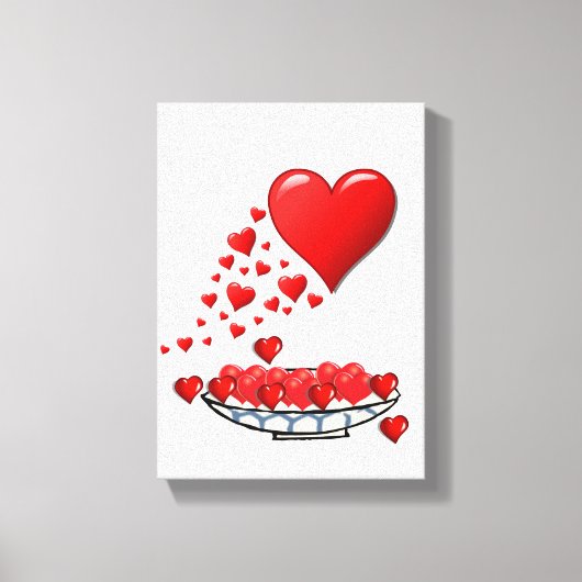 Moederdag Canvas met gerasterd Canvas (Voorkant)