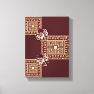 Moederdag Canvas met gerasterd Canvas