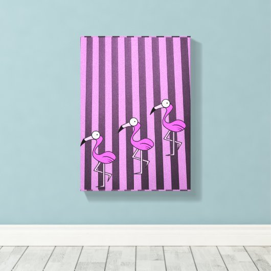 Moederdag Canvas met gerasterd Canvas (Insitu (Houten vloer))