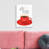 Moederdag Canvas met gerasterd Canvas (Insitu (Woonkamer))