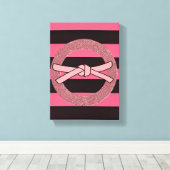 Moederdag Canvas met gerasterd Canvas (Insitu (Houten vloer))