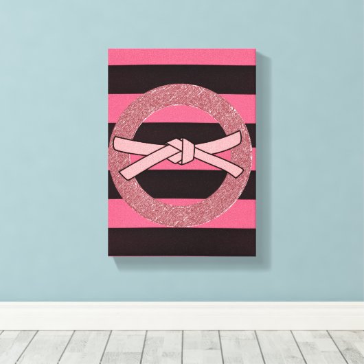 Moederdag Canvas met gerasterd Canvas (Insitu (Houten vloer))