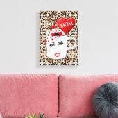 Moederdag Canvas met gerasterd Canvas (Insitu (Woonkamer))