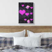 Moederdag Canvas met gerasterd Canvas (Insitu (Slaapkamer))