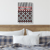 Moederdag Canvas met gerasterd Canvas Afdruk (Insitu (Slaapkamer))