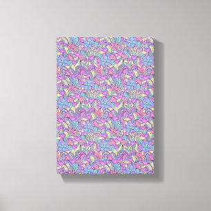 Moederdag Canvas met gerasterd Canvas Afdruk