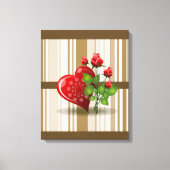 Moederdag Canvas met gerasterd Canvas Afdruk (Voorkant)
