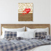Moederdag Canvas met gerasterd Canvas Afdruk (Insitu (Slaapkamer))