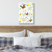 Moederdag Canvas met gerasterd Canvas Afdruk (Insitu (Slaapkamer))