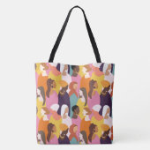 Moederdag Canvas tas (Achterkant)