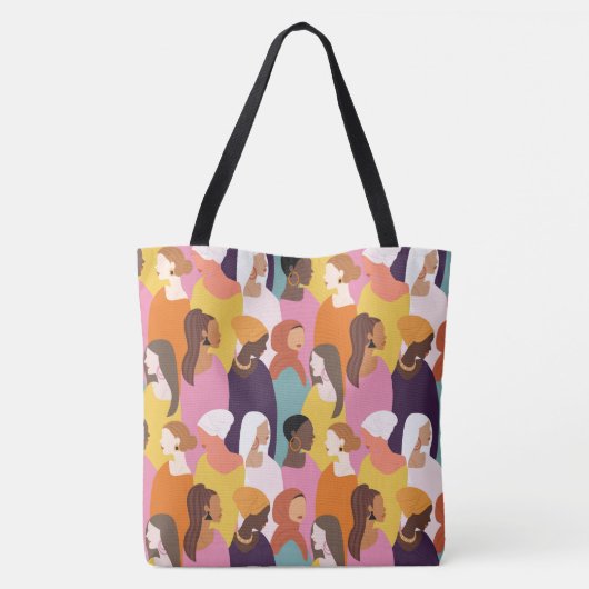 Moederdag Canvas tas (Achterkant)