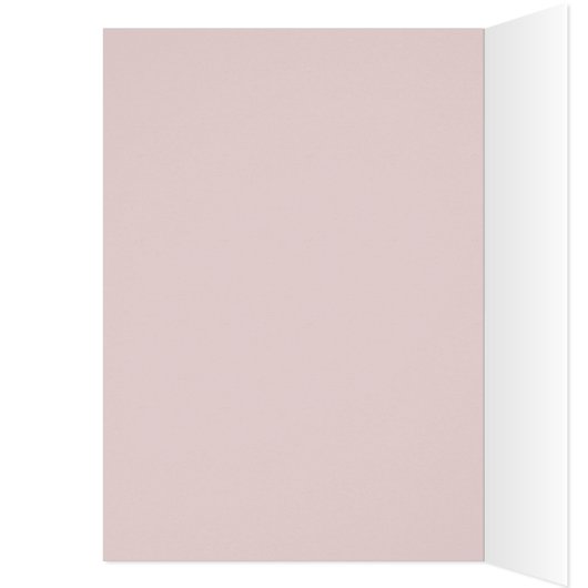 Moederdag Card Personaliseert roze grijze Floral (Binnen (Links))
