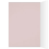 Moederdag Card Pink Floral met bericht binnenin (Binnen (Links))