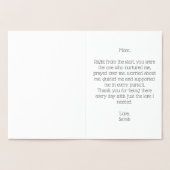 Moederdag Card Silver Gold Foil Trendy Elegant Folie Kaarten (Binnen)