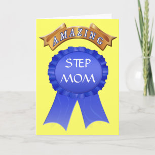 Moederdag Card voor Stepmoms - Amazing Step Mam Kaart
