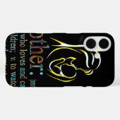 Moederdag Case-Mate iPhone case (Achterkant (horizontaal))