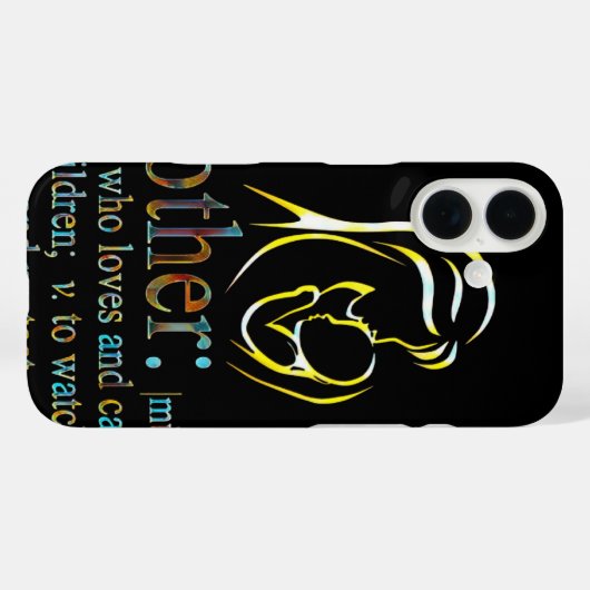 Moederdag  Case-Mate iPhone case (Achterkant (horizontaal))