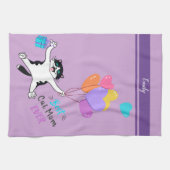 Moederdag Cat Best Cat Mam Ever Theedoek (Horizontaal)